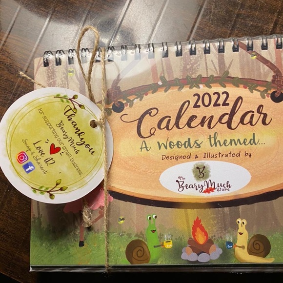 Beautiful 2022 calendar for kids - Picture 8 of 8